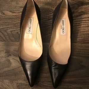 Jimmy Choo Brown Kitten Heels